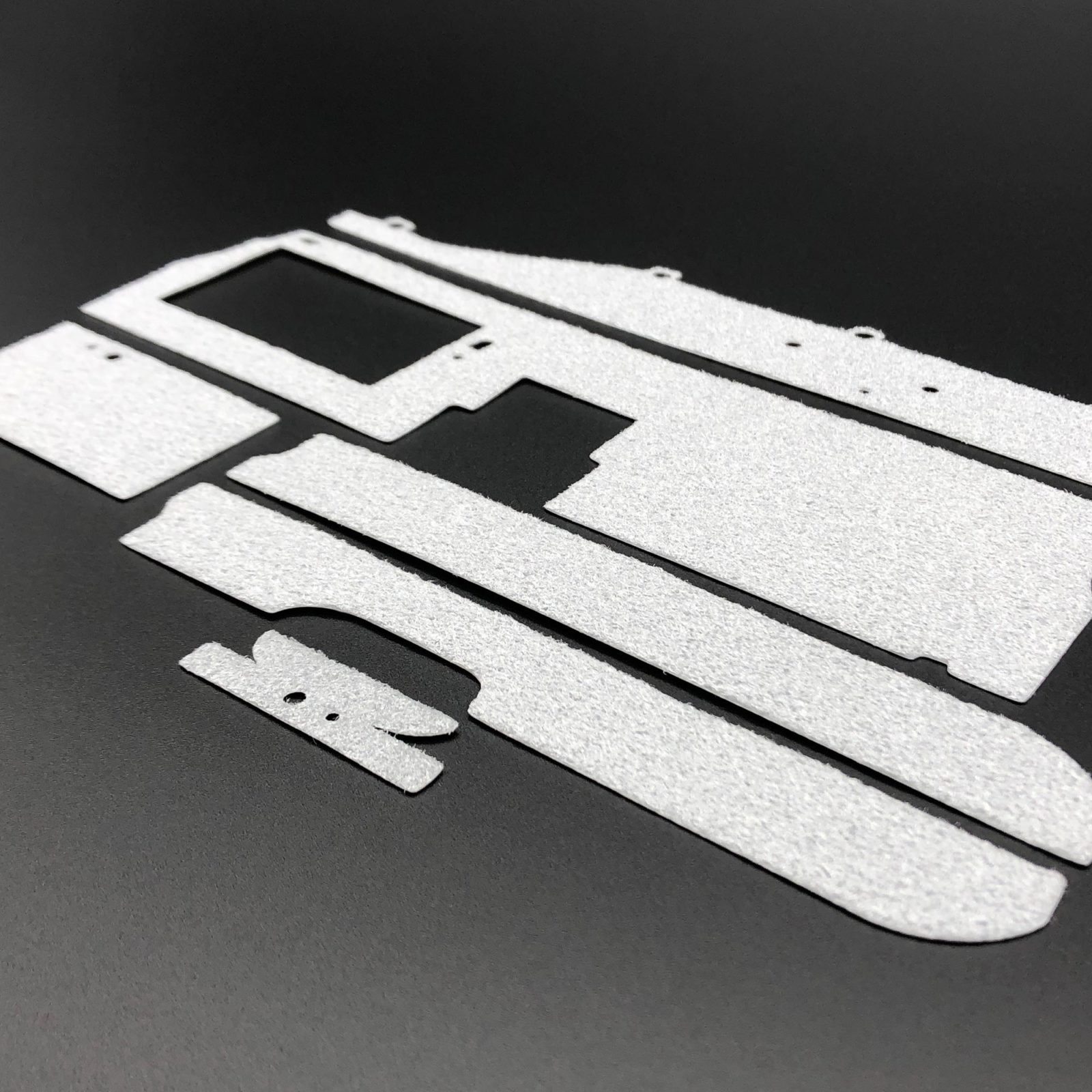 Carpet Set mod for Eaglemoss DeLorean model