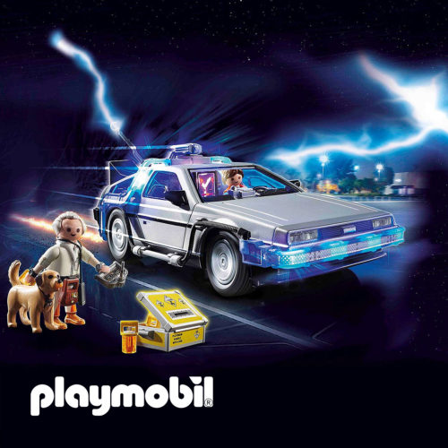 Playmobil DeLorean with accessories
