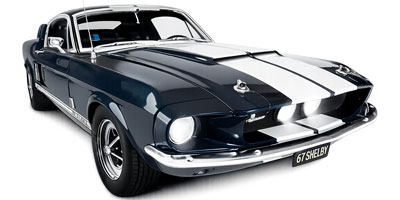 DeAgostini 1:8 Shelby Mustang GT500-TM