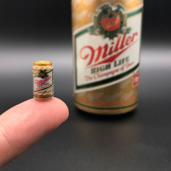 Miniature beer can from Mr Fusion Fuel mod by Mike Lane