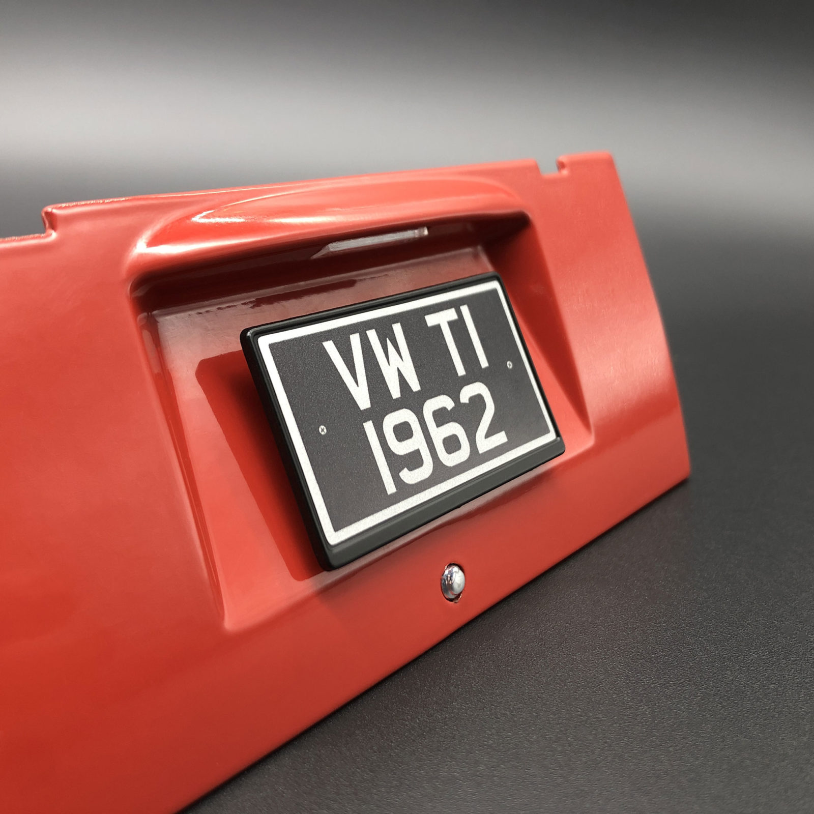 Mod to update existing VW T1 1962 licence plate