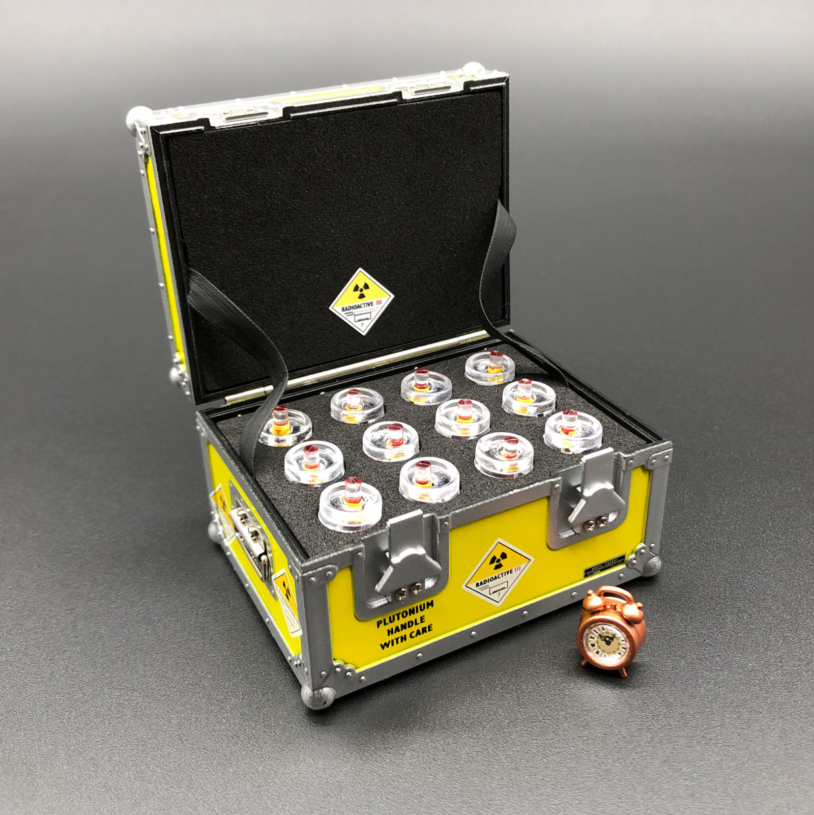 DeLorean Plutonium Case and Clock Face Upgrade Kit mod