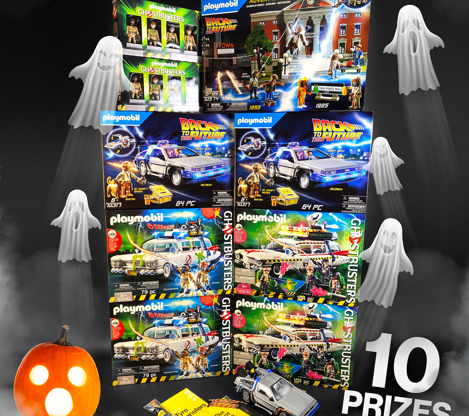 10 prizes for Mike Lane Mods Halloween competition