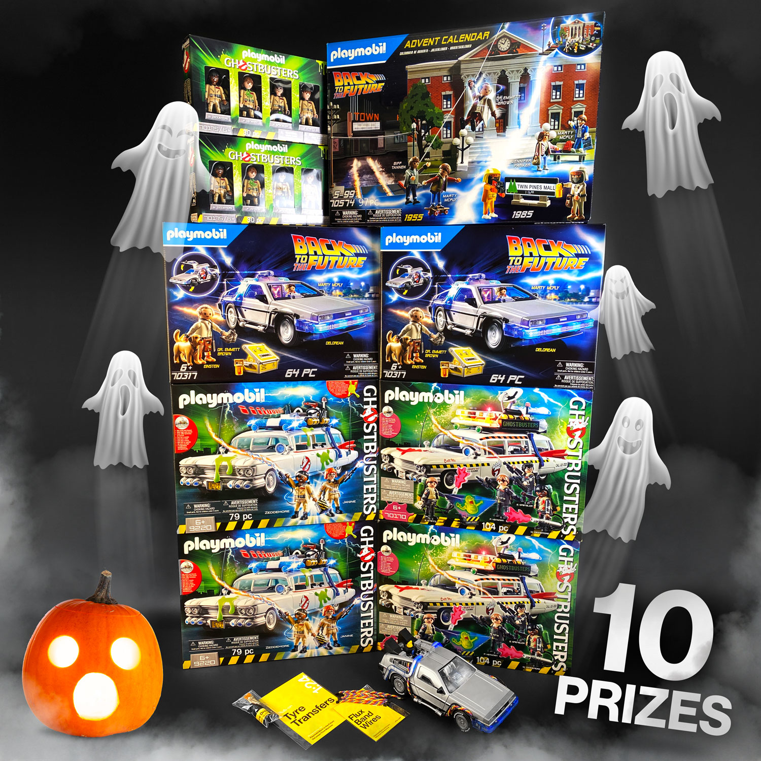 10 prizes for Mike Lane Mods Halloween competition