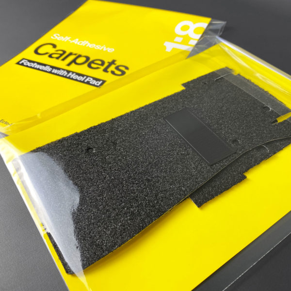 Eaglemoss Ecto-1 Self-Adhesive Carpets mod in packaging