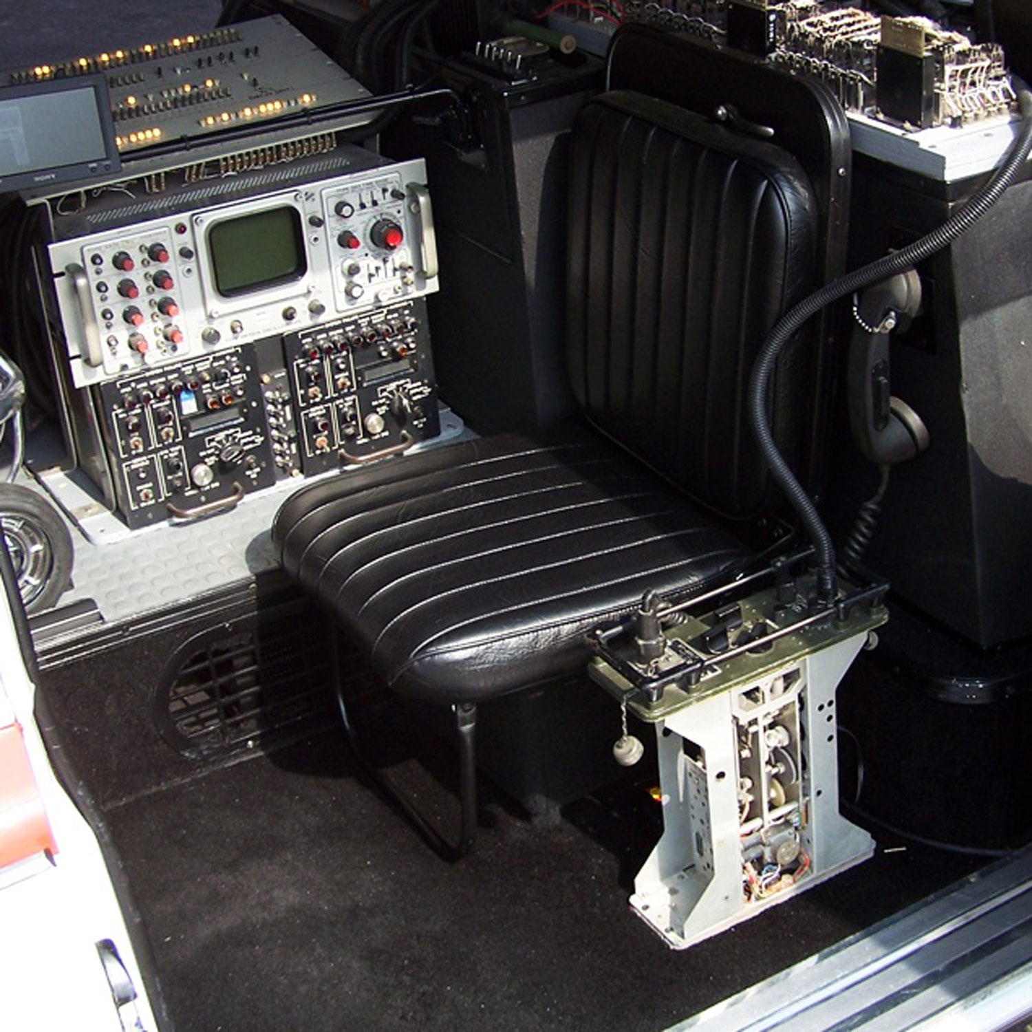 Ecto-1 jump seat from Ghostbusters movie