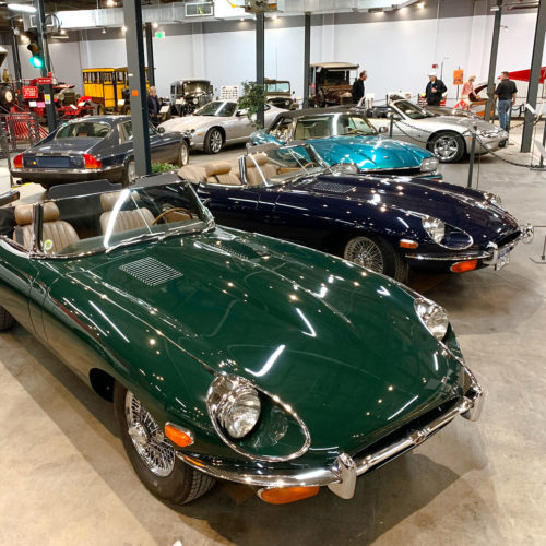Cars exhibited at Forney Museum