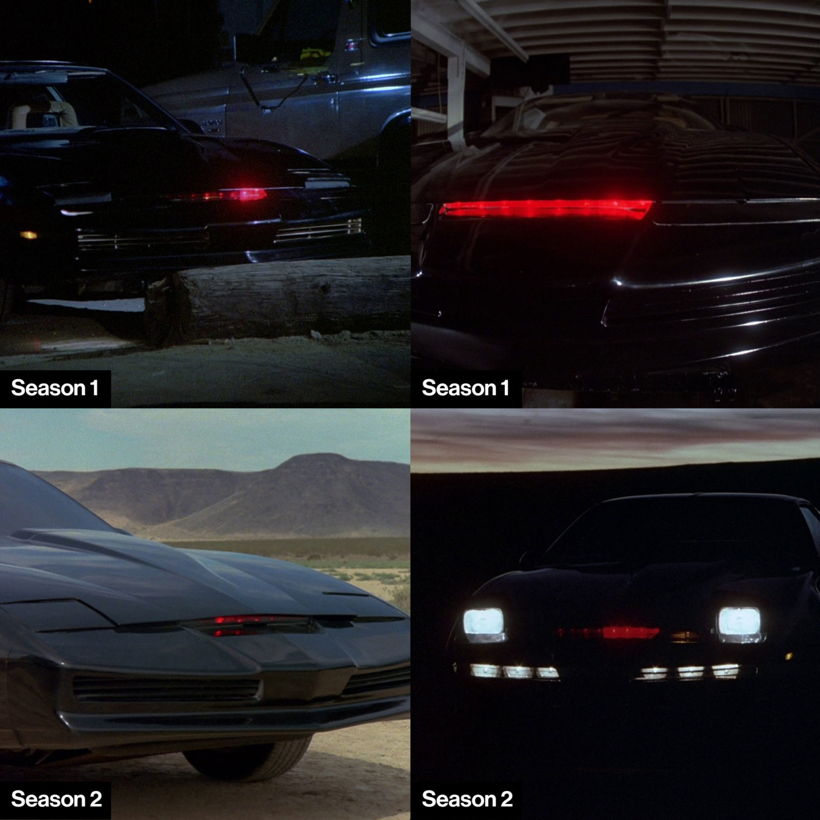 KITT Front Bumper Grilles as seen in Knight Rider Seasons 1 and 2