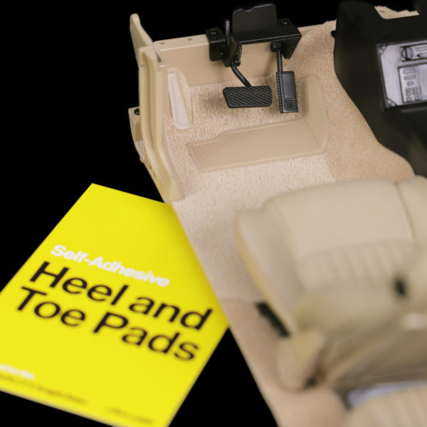 Knight Rider self-adhesive Heel and Toe pads
