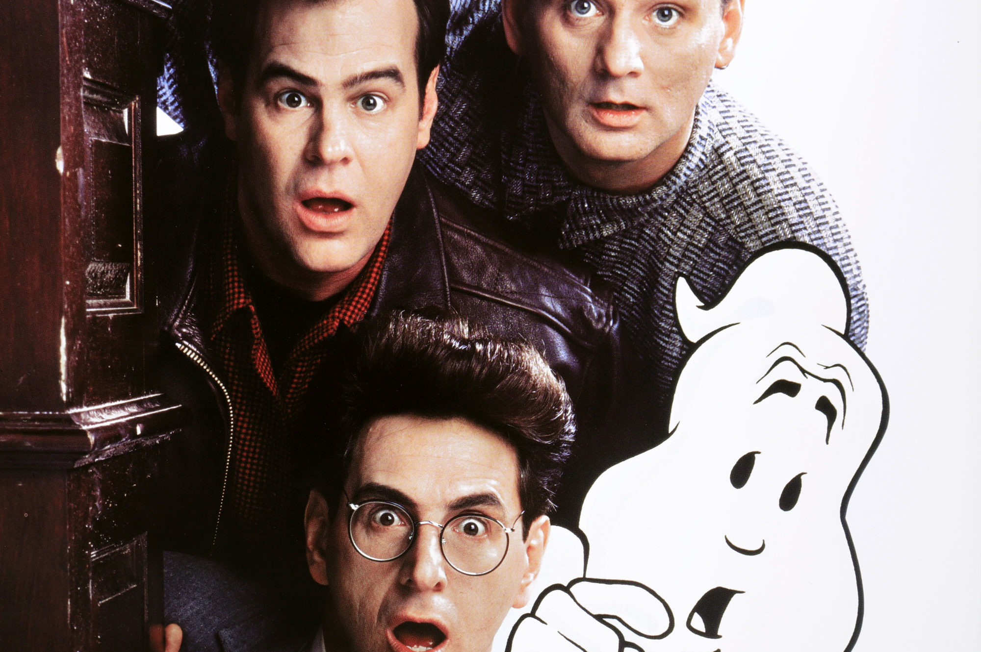 The Ghostbusters team with Mooglie
