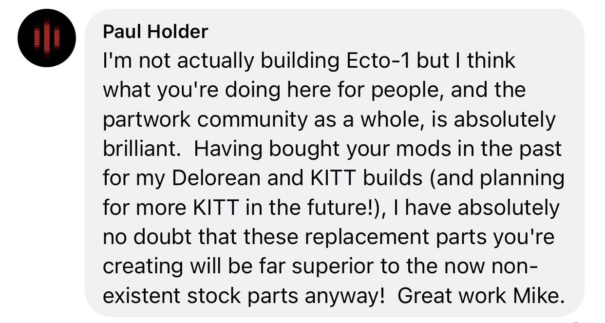 Resurrect the Ecto-1 Facebook Review