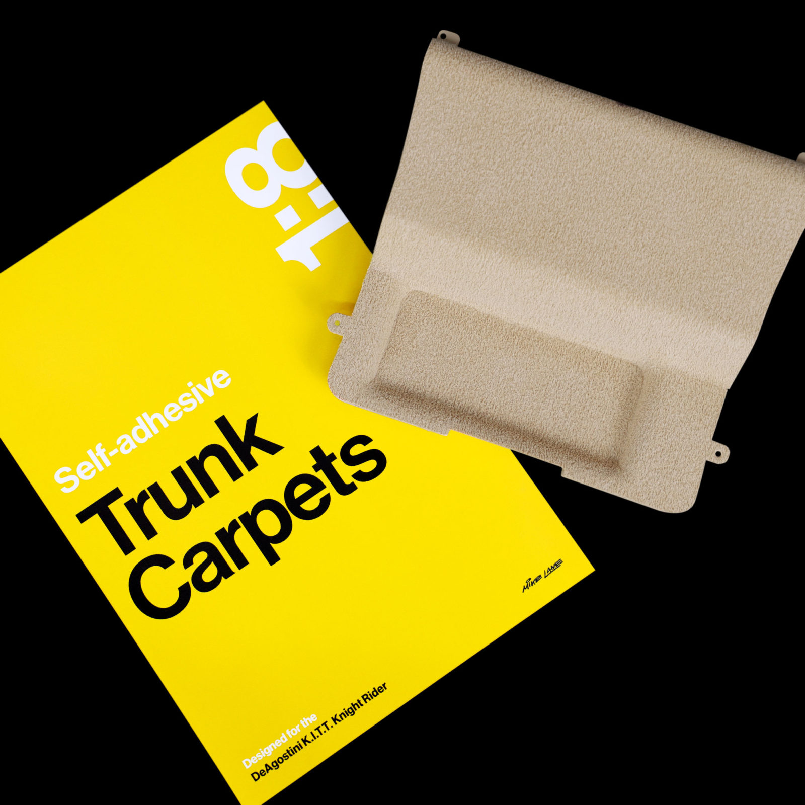 Trunk Carpets mod for Knight Rider KITT
