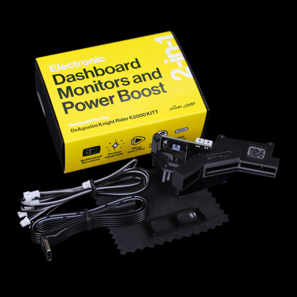 2in1 Dashboard Monitors and USBC Power Mod Fanhome KITT