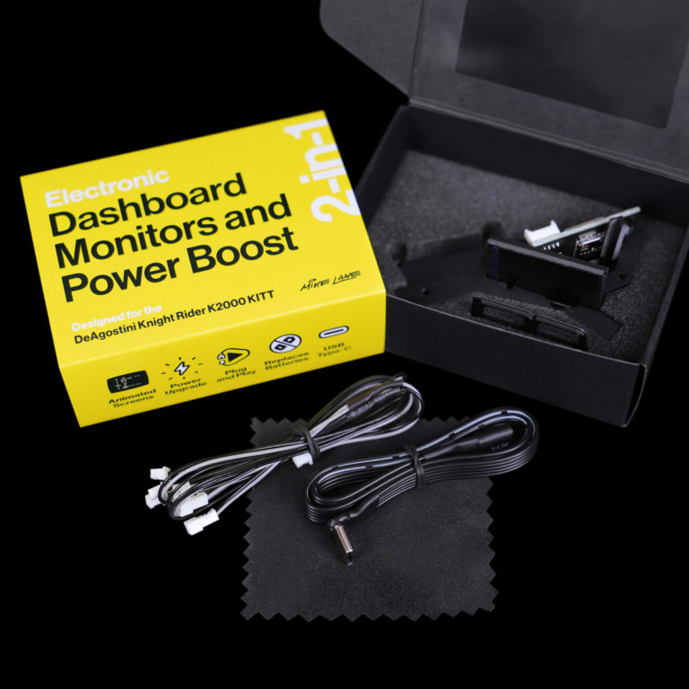 2in1 Dashboard Monitors and USBC Power Mod Fanhome KITT