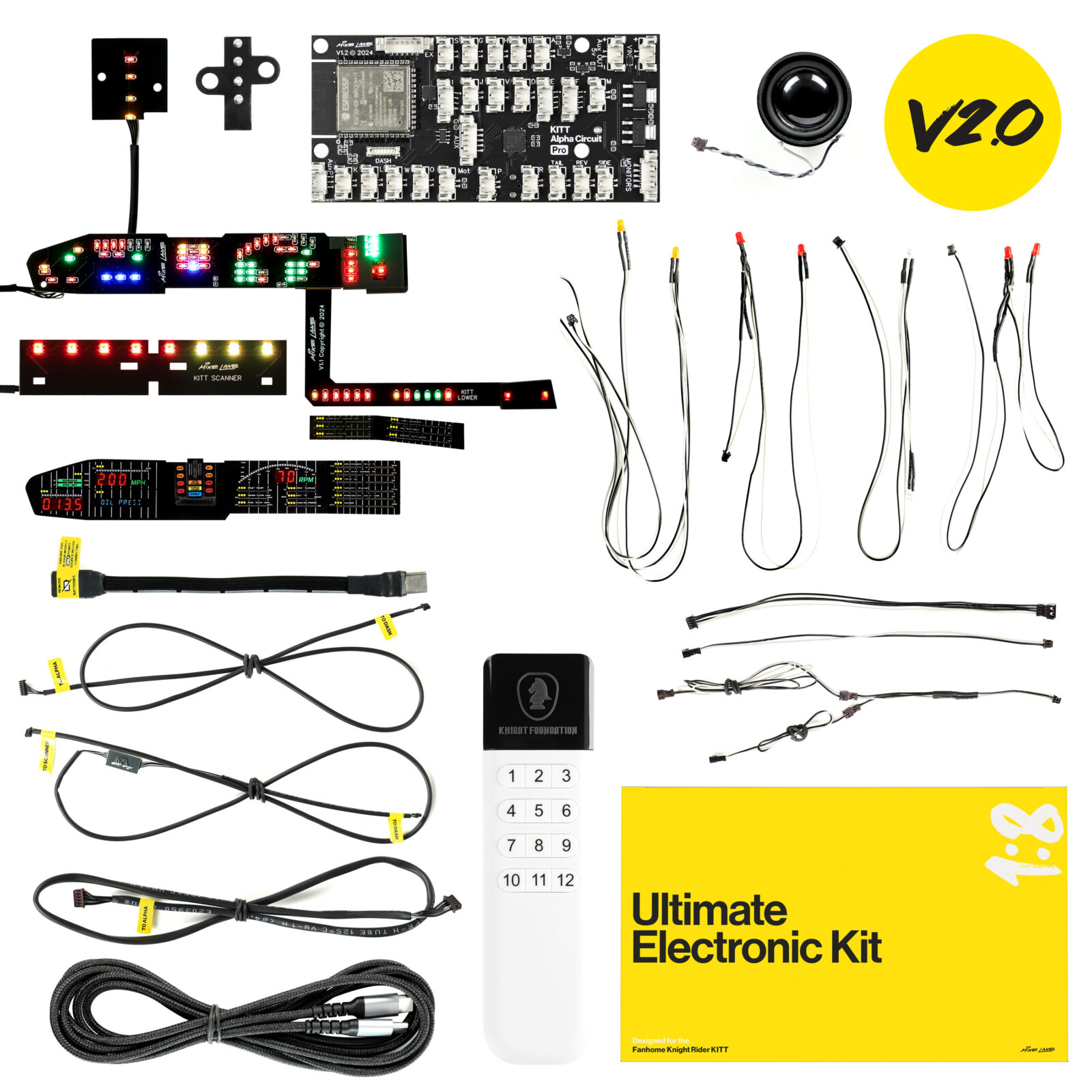 1:8 KITT Ultimate Electronic Kit