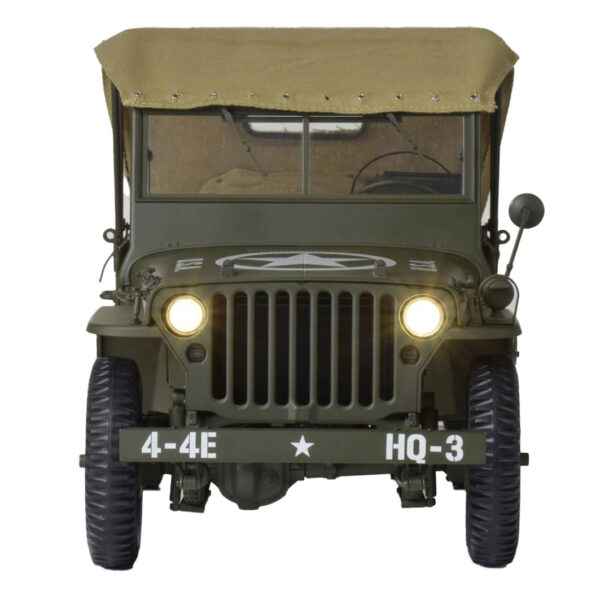 ウィリス ジープ® 1:8 フルパーツキットを組み立てよう – ダイキャスト