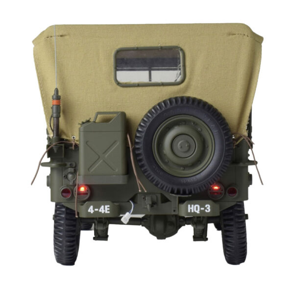 ウィリス ジープ® 1:8 フルパーツキットを組み立てよう – ダイキャスト