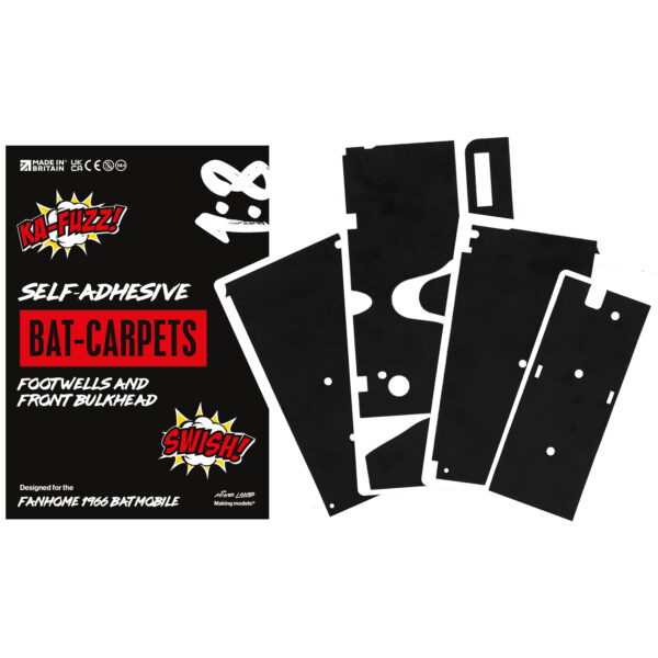 Bat-Carpets – Footwells and Front Bulkhead