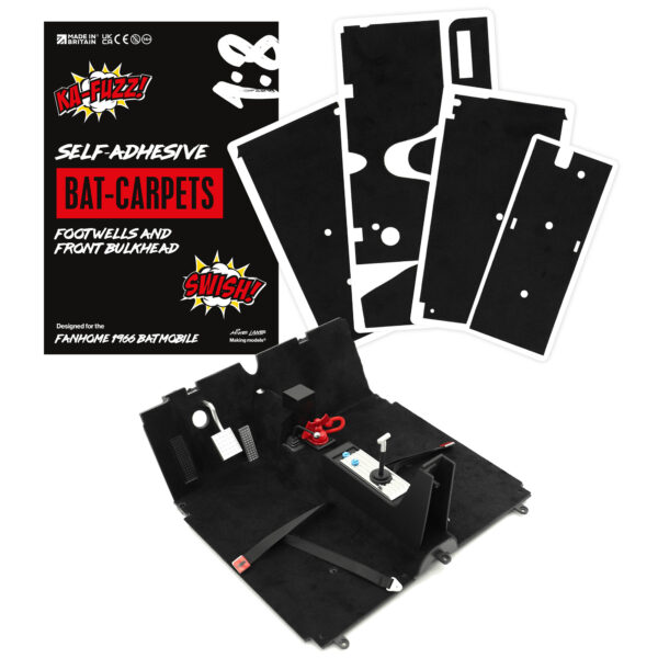 Bat-Carpets – Footwells and Front Bulkhead