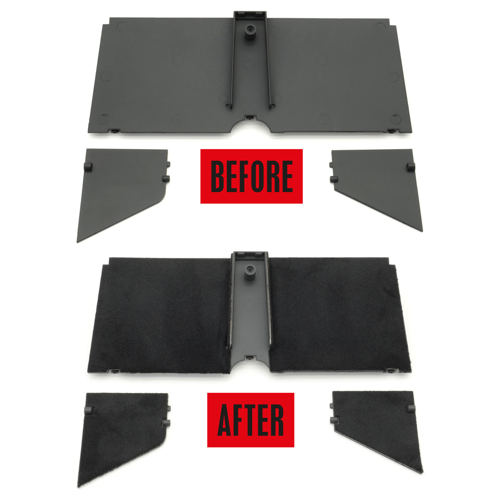 Bat-Carpets – Trunk, Rear Bulkhead and Side Panels
