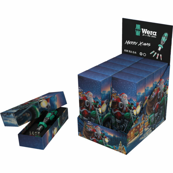 Wera クリスマスセット – コンパクトラチェットドライバー（クリスマス