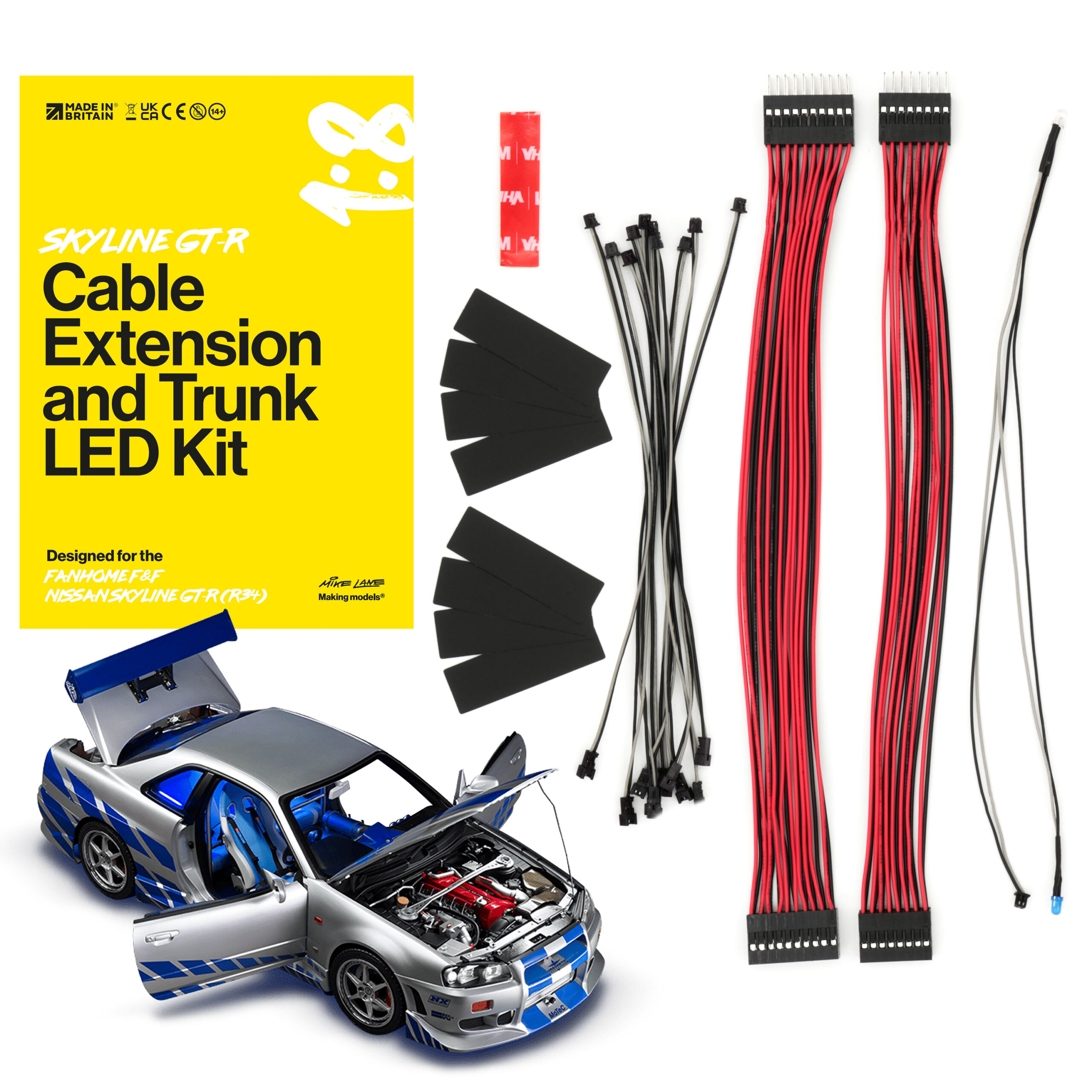 ケーブルショップ – 模型製作用ケーブルとJST延長ケーブル | Mike Lane