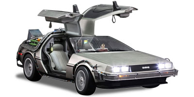 Hot Toys 1:6 DeLorean Time Machine