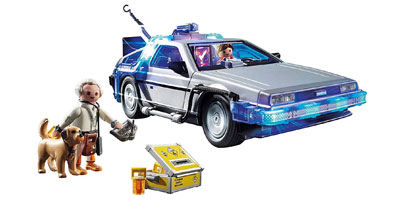 Playmobil 1:24 DeLorean Time Machine