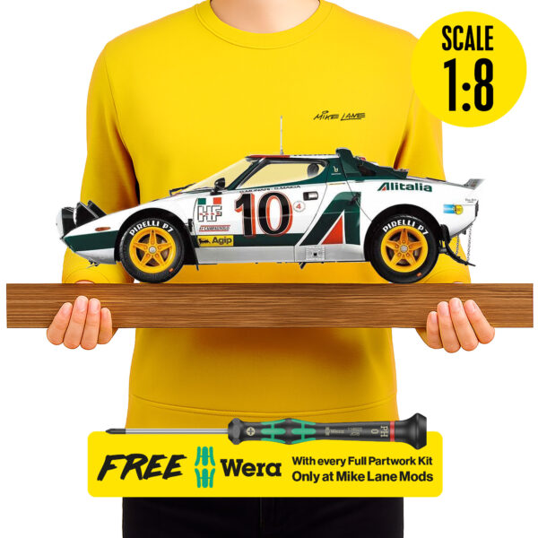 ランチア・ストラトス 1/8 フルキットを組み立てよう | センタウリア 110号